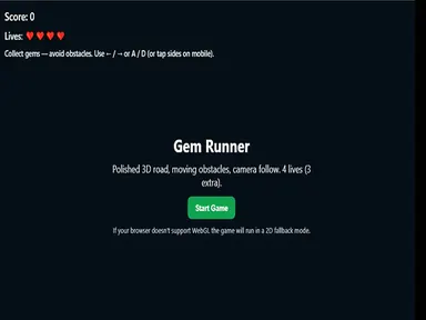 Gem Runner